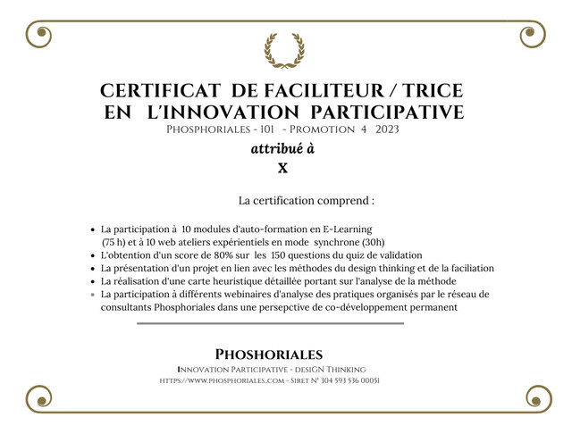  Modalités de certification et perspectives post formation (2023)