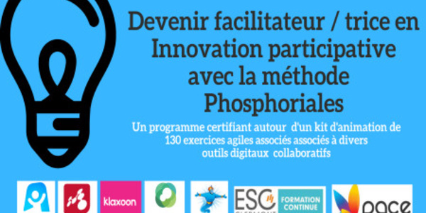 Pré-Inscription  à la E-formation certifiante à l'innovation participative © du 28 Juin au 22 Novembre 2024