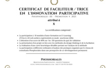  Modalités de certification et perspectives post formation (2023)